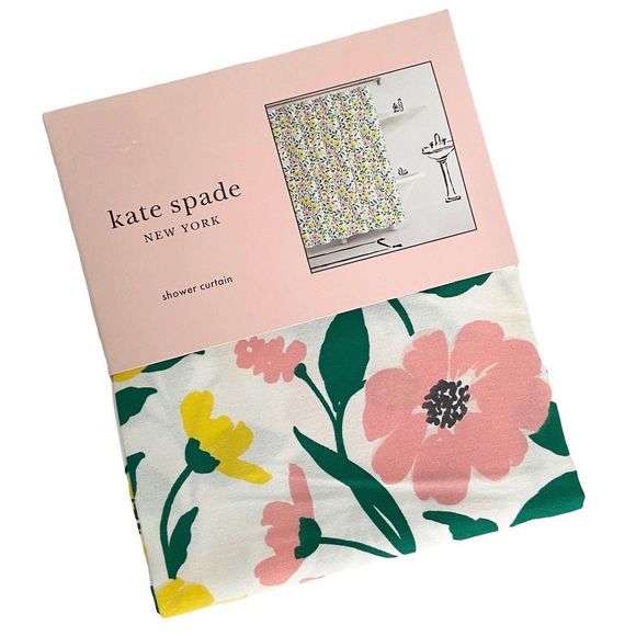 kate spade Accents Nwt Katespade New Yorkbold Garden Blooms Shower